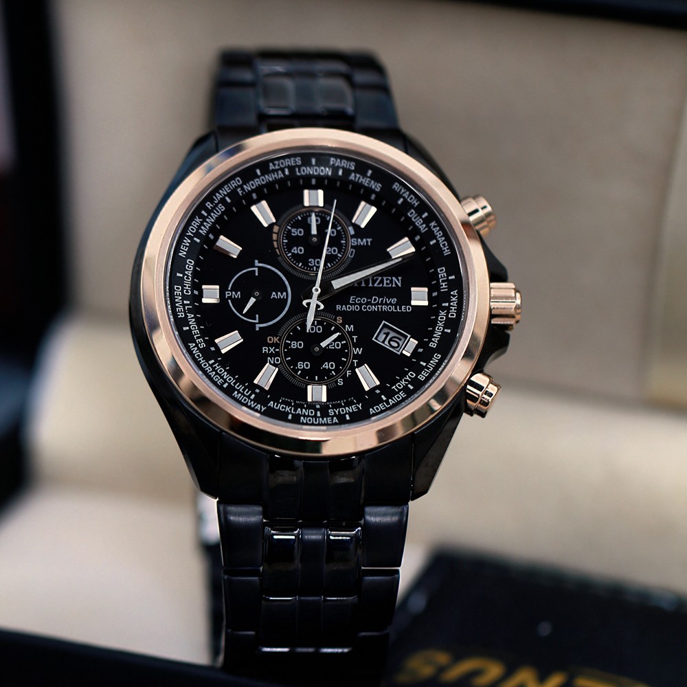 Đồng Hồ Nam Citizen Eco-Drive Radio-controlled AT8206-81L 44mm