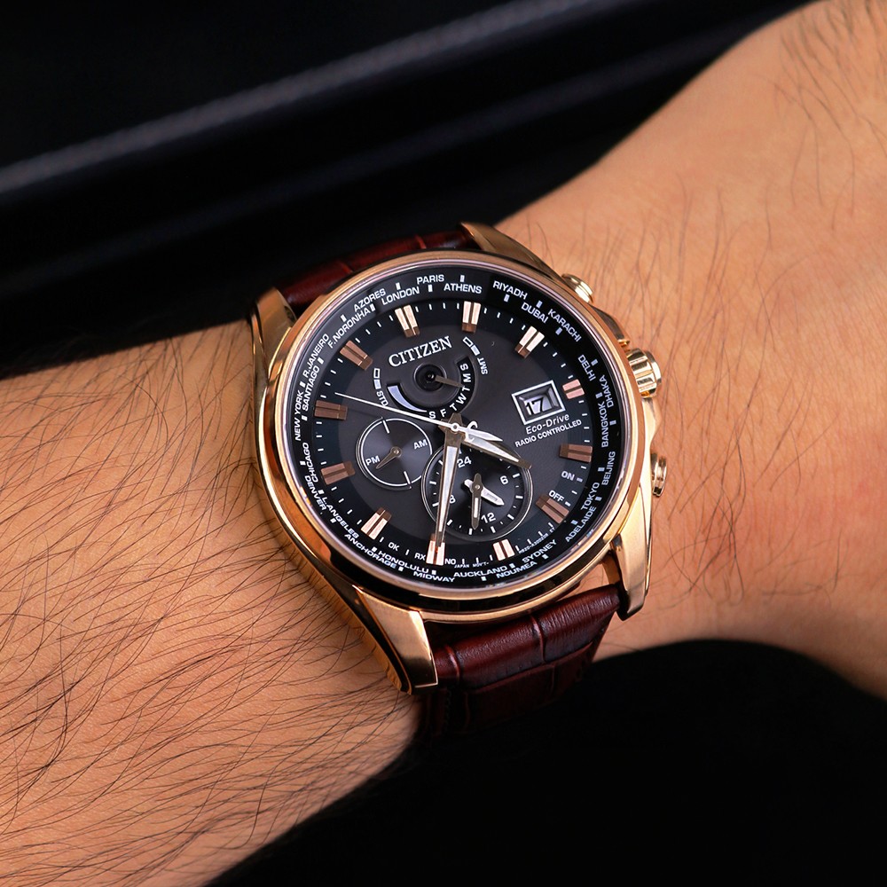 Đồng Hồ Nam Citizen Eco-Drive Radio-Controlled AT9123-13E 44.3mm