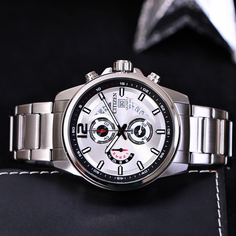 Đồng Hồ Nam Citizen Quartz Chronograph AN3690-56A 44mm