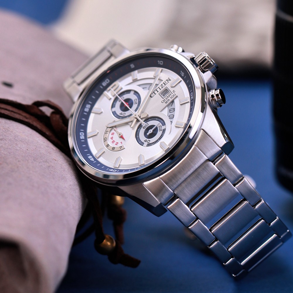 Đồng Hồ Nam Citizen Quartz Chronograph AN3690-56B 44mm