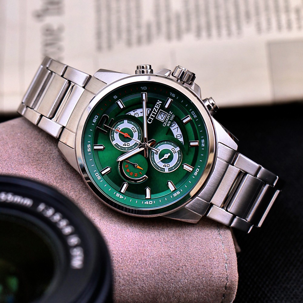 Đồng Hồ Nam Citizen Quartz Chronograph AN3690-56X 44mm