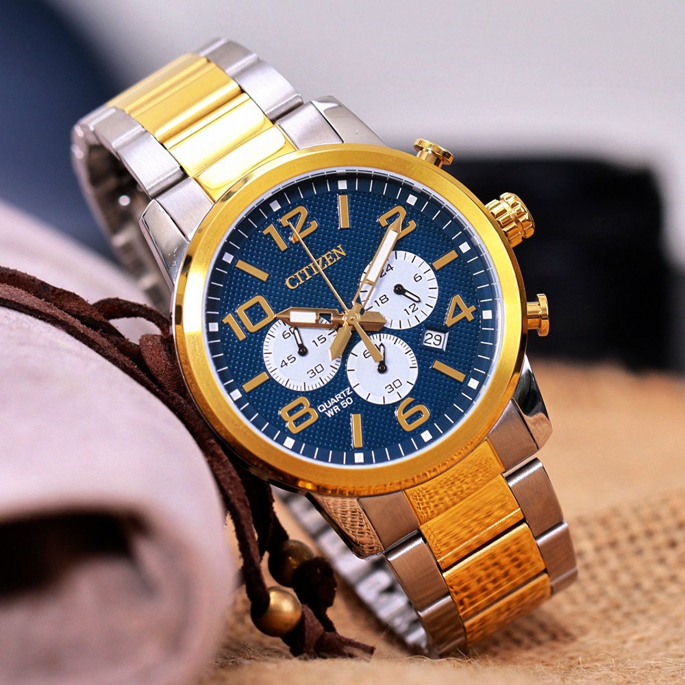 Đồng Hồ Nam Citizen Quartz Chronograph AN8059-56L 42mm
