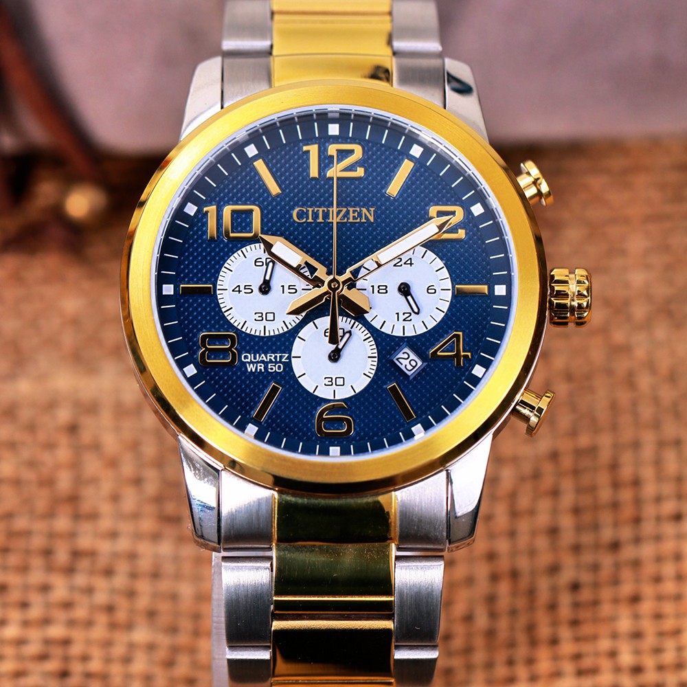 Đồng Hồ Nam Citizen Quartz Chronograph AN8059-56L 42mm