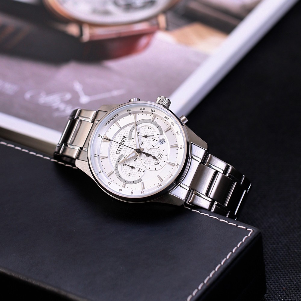 Đồng Hồ Nam Citizen Quartz Chronograph AN8190-51A 42mm