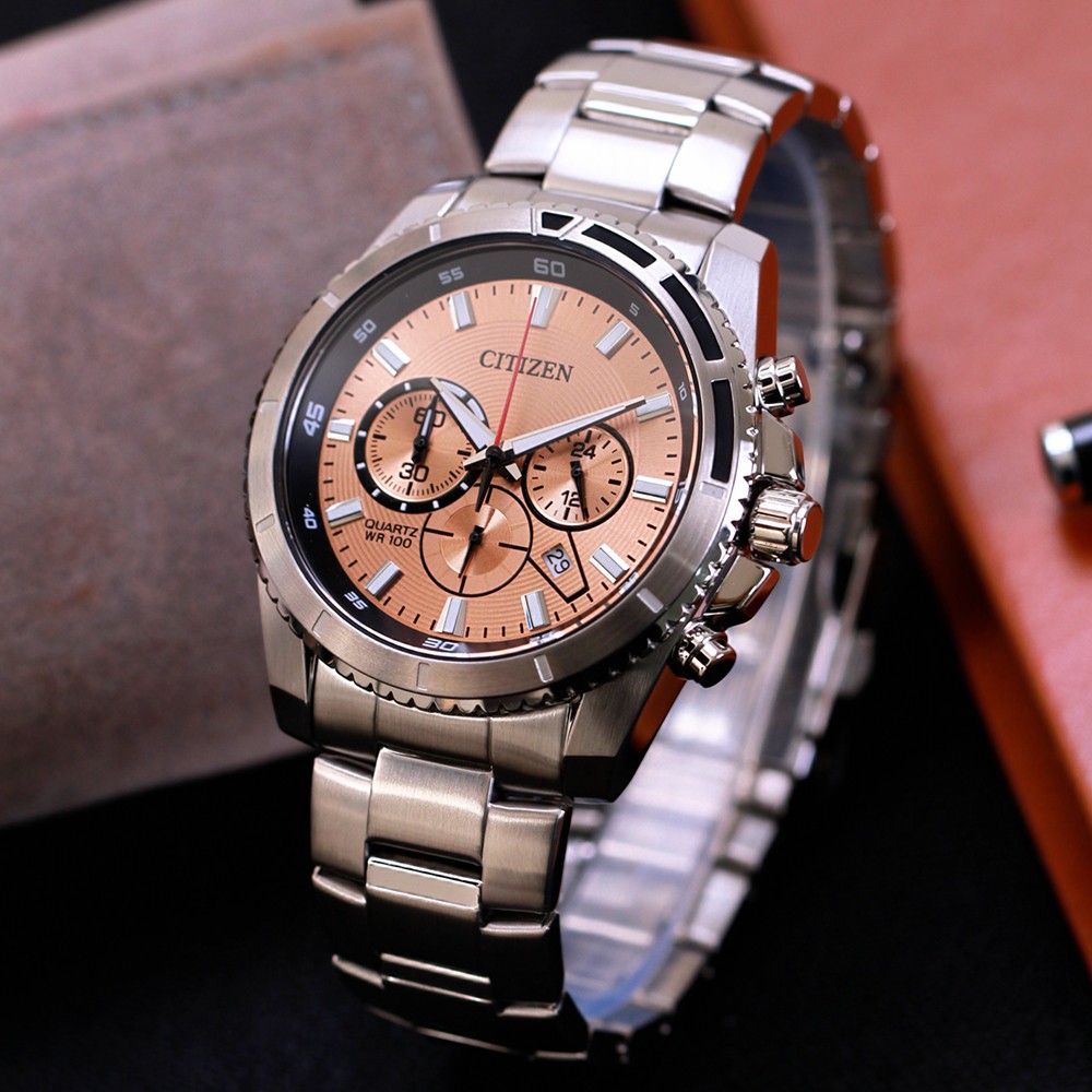 Đồng Hồ Nam Citizen Quartz Chronograph AN8200-50X 46.5mm