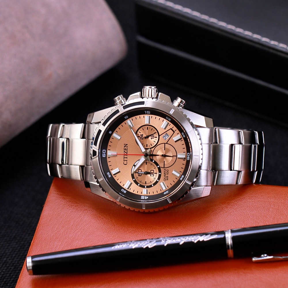 Đồng Hồ Nam Citizen Quartz Chronograph AN8200-50X 46.5mm