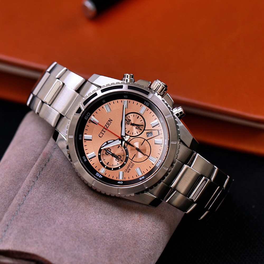 Đồng Hồ Nam Citizen Quartz Chronograph AN8200-50X 46.5mm