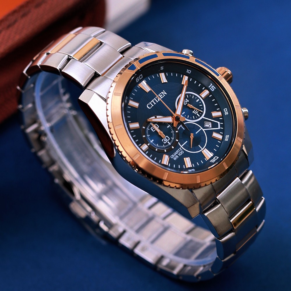 Đồng Hồ Nam Citizen Quartz Chronograph AN8206-53L 46.5mm