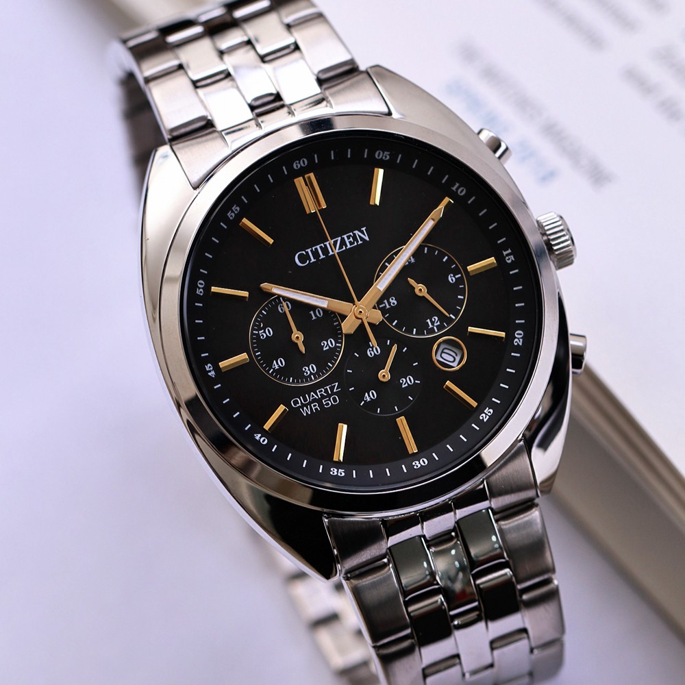 Đồng Hồ Nam Citizen Quartz Chronograph AN8210-56E 42mm