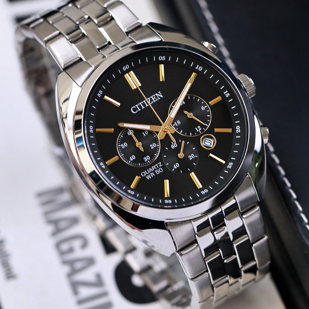 Đồng Hồ Nam Citizen Quartz Chronograph AN8210-56E 42mm
