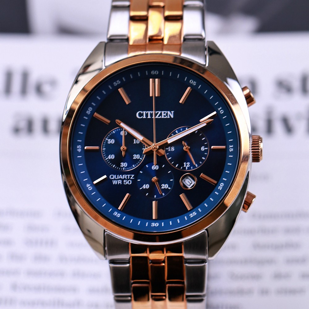 Đồng Hồ Nam Citizen Quartz Chronograph AN8216-50L 42mm