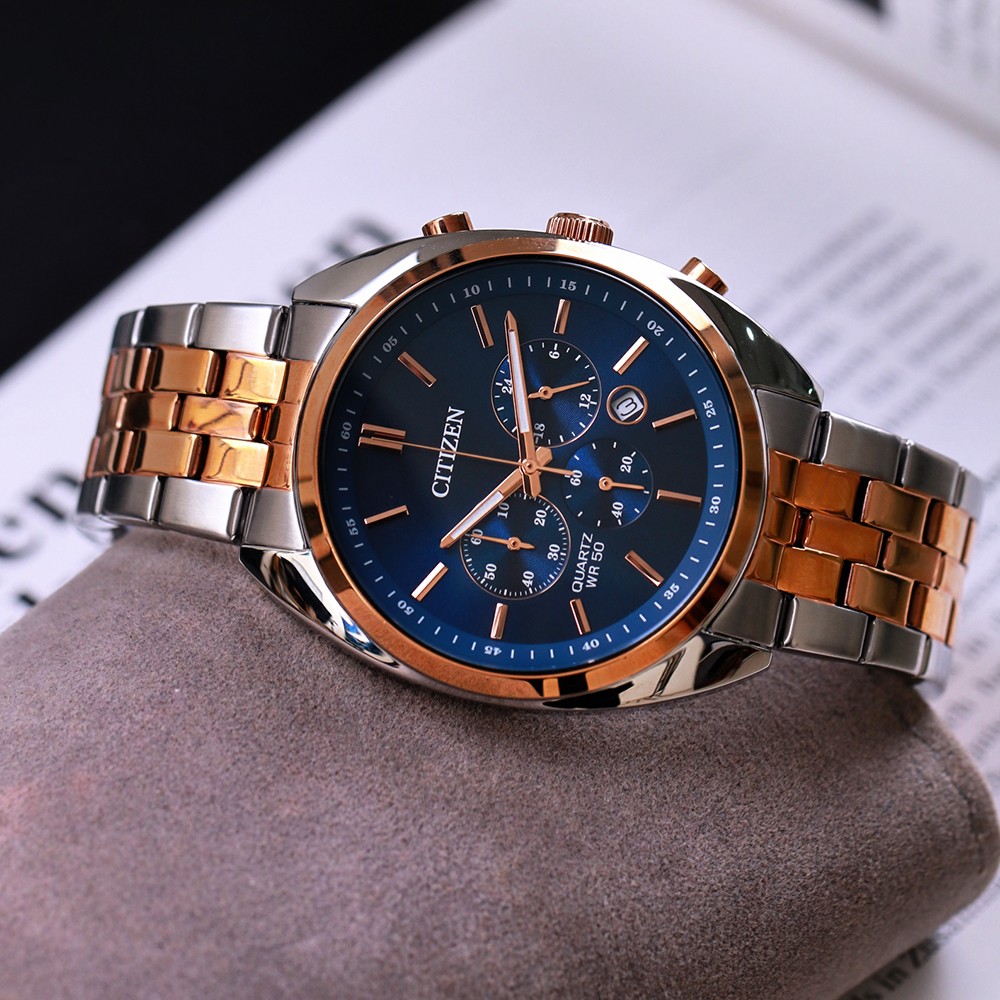 Đồng Hồ Nam Citizen Quartz Chronograph AN8216-50L 42mm