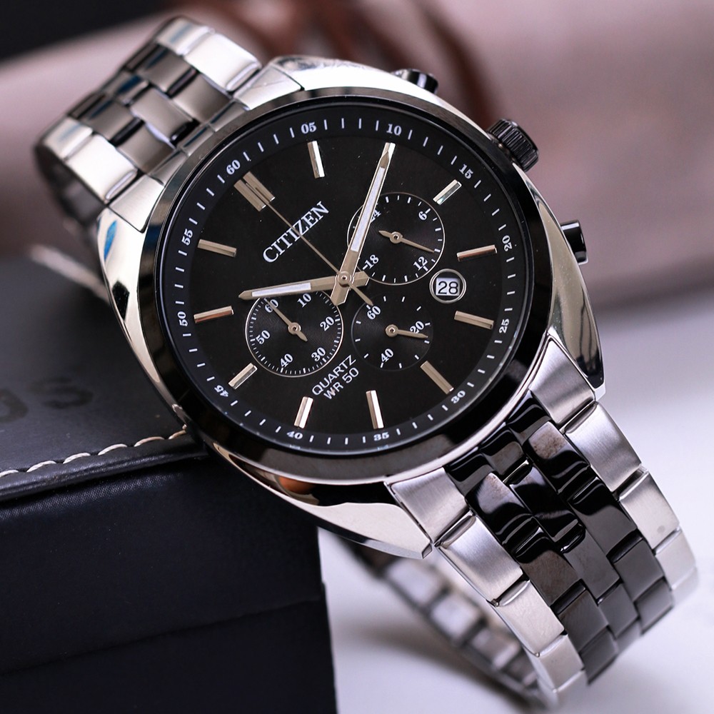 Đồng Hồ Nam Citizen Quartz Chronograph AN8218-54E 42mm