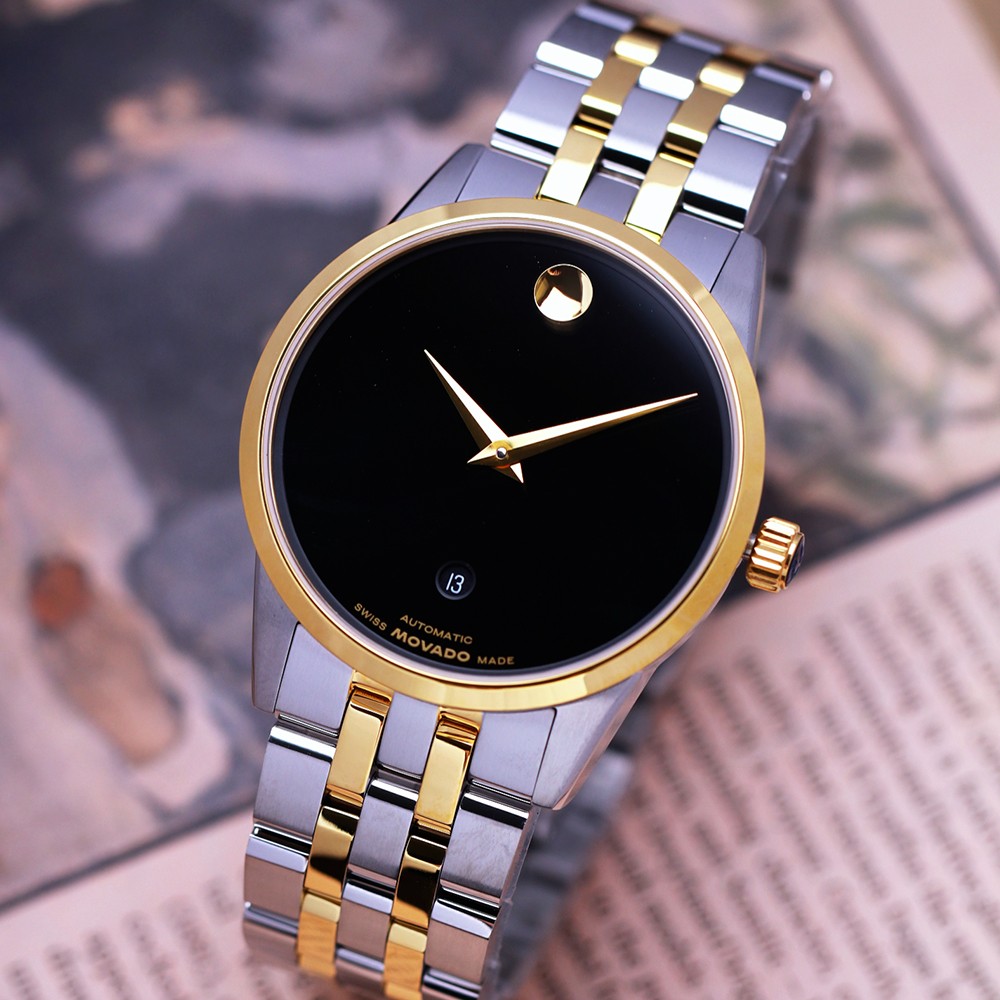 Đồng Hồ Nam Movado Museum Classic Automatic 0608036 40mm