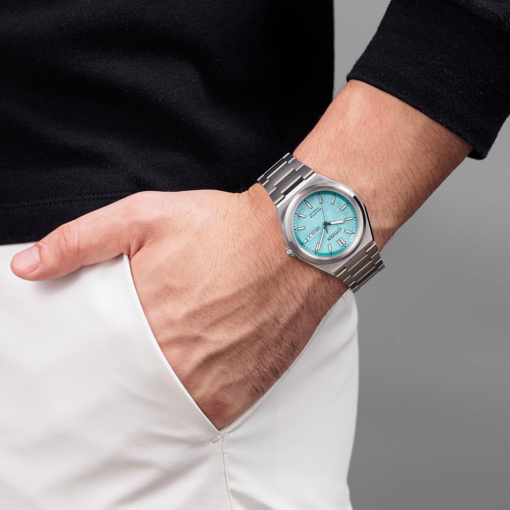Đồng Hồ Nam Citizen Zenshin Eco-Drive AW0130-85M 39.5mm
