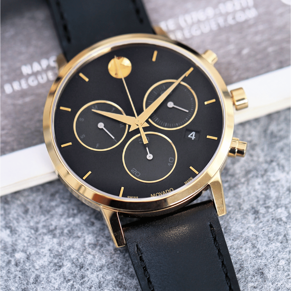 Đồng Hồ Nam Movado Museum Classic Chronograph 0607779 42mm