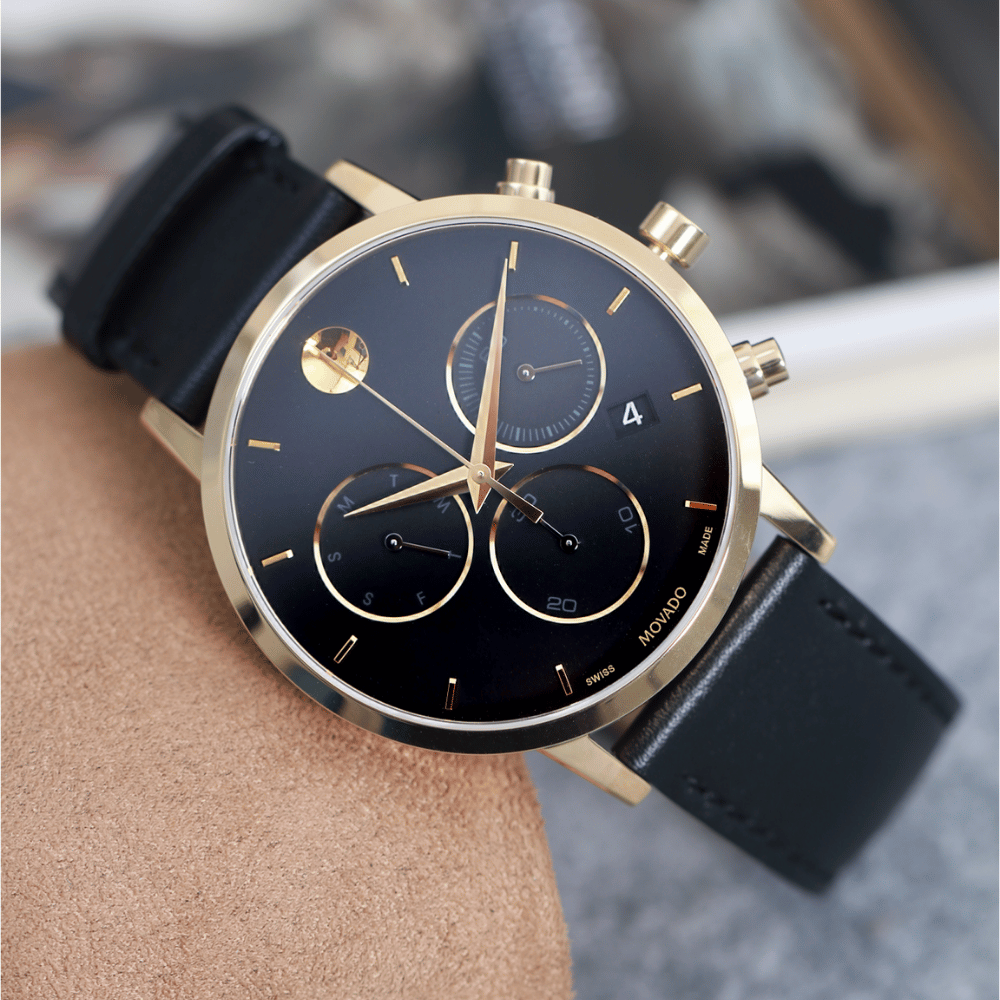 Đồng Hồ Nam Movado Museum Classic Chronograph 0607779 42mm