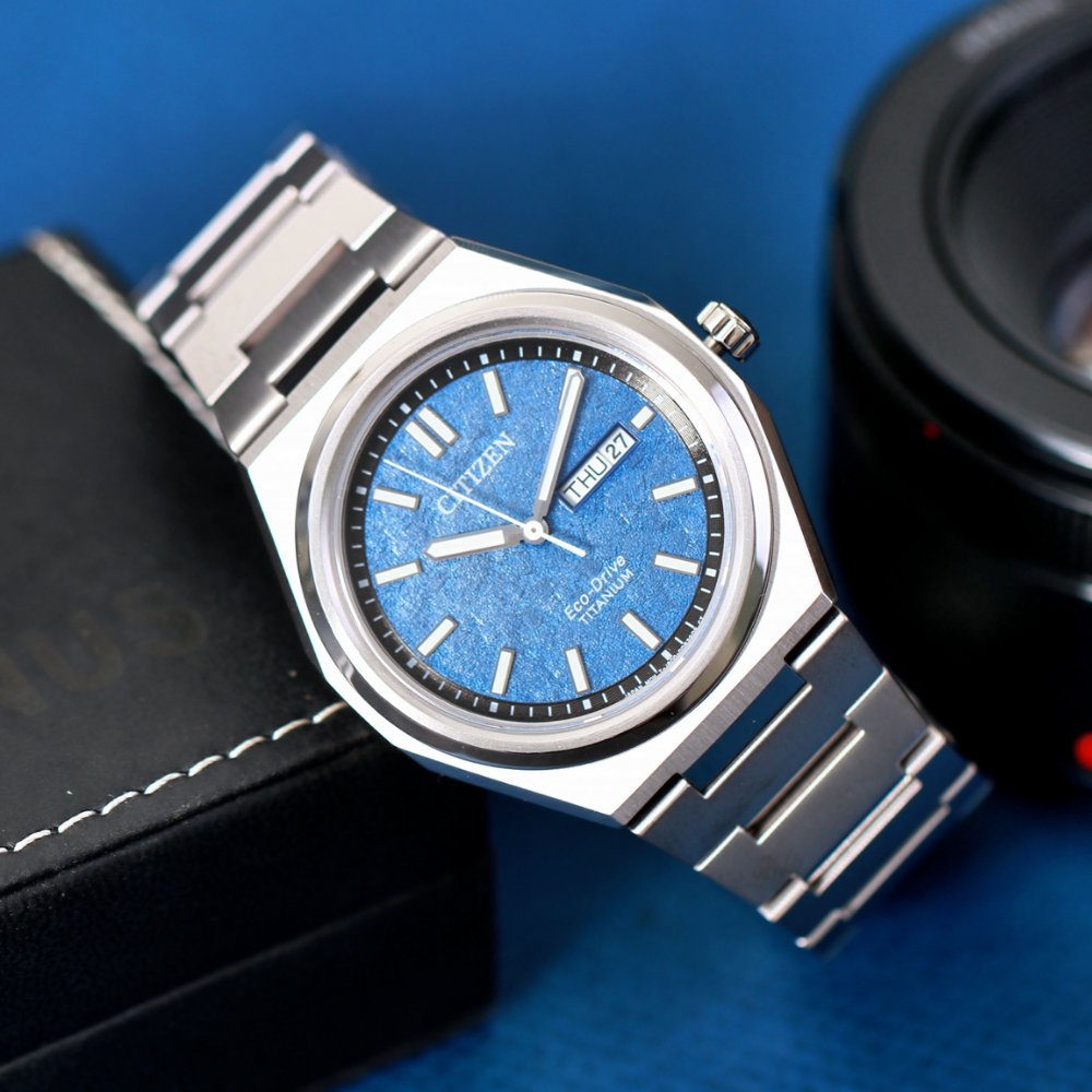 Đồng Hồ Nam Citizen Zenshin Eco-Drive AW0130-85L 39.5mm