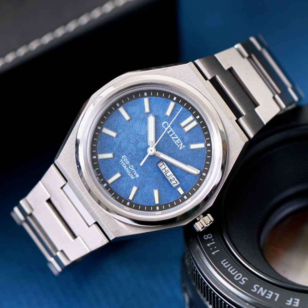 Đồng Hồ Nam Citizen Zenshin Eco-Drive AW0130-85L 39.5mm