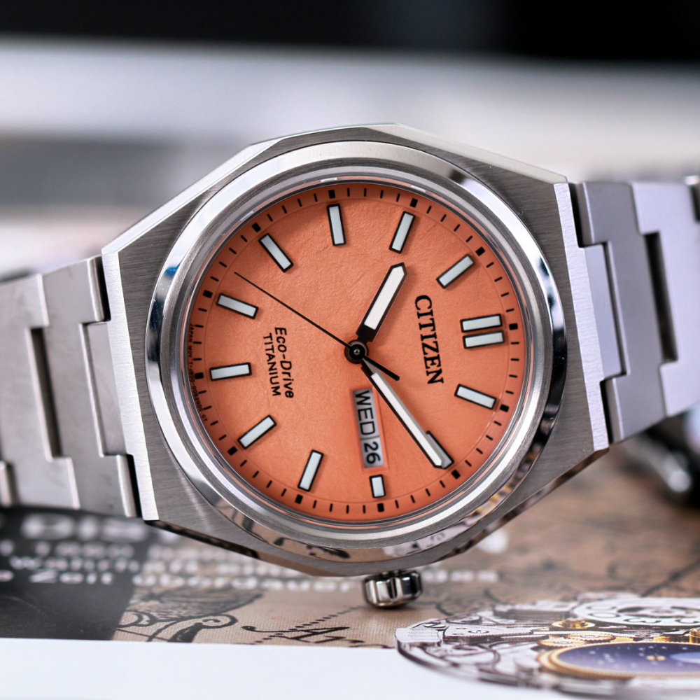 Đồng Hồ Nam Citizen Zenshin Eco-Drive AW0130-85Z 39.5mm