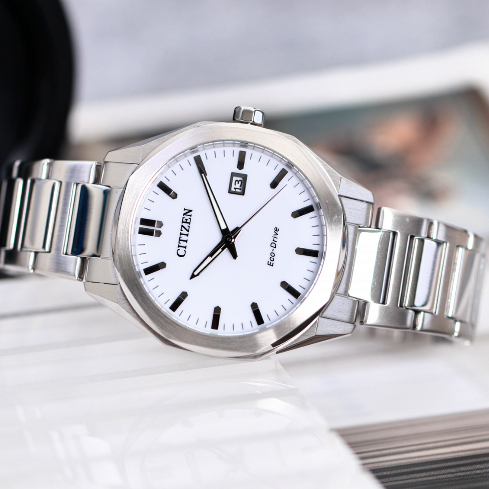 Đồng Hồ Unisex Citizen Eco-Drive Octangle BM7620-83A 38mm