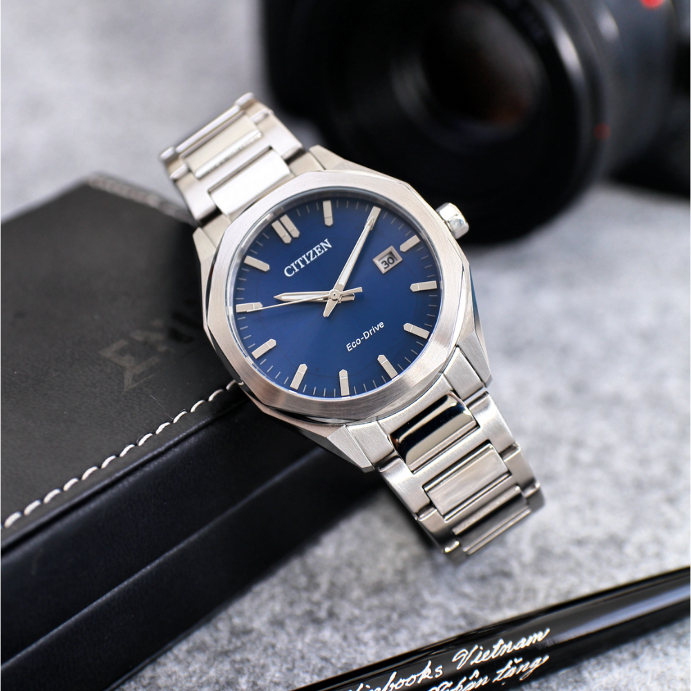 Đồng Hồ Unisex Citizen Eco-Drive Octangle BM7620-83L 38mm