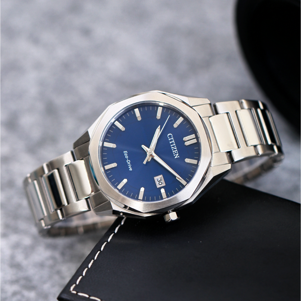 Đồng Hồ Unisex Citizen Eco-Drive Octangle BM7620-83L 38mm