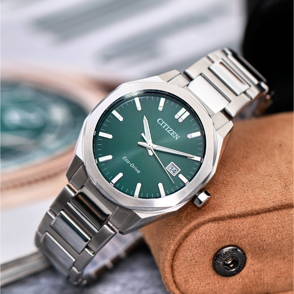 Đồng Hồ Unisex Citizen Eco-Drive Octangle BM7620-83X 38mm