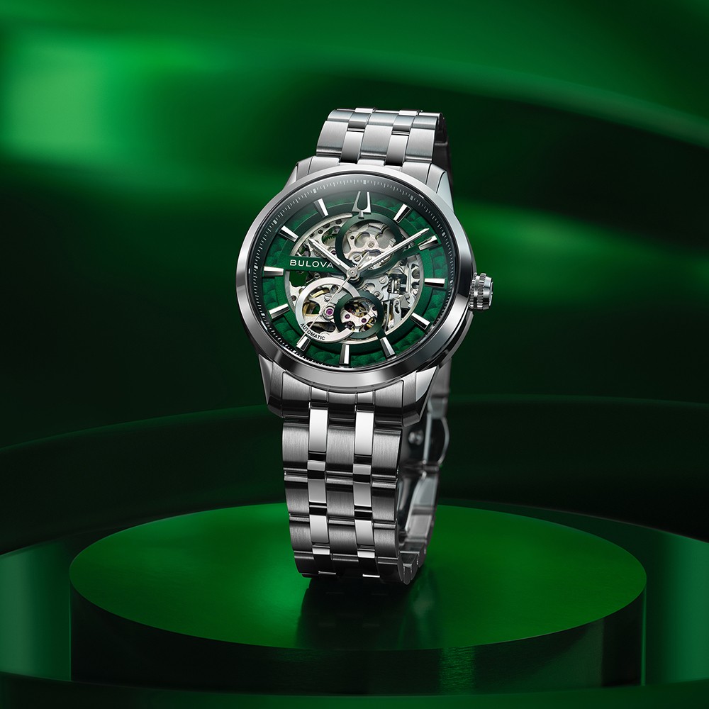 Đồng Hồ Nam Bulova Sutton Automatic 96A329 40mm