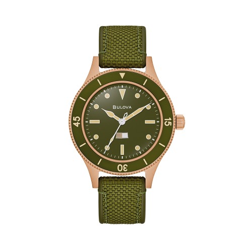 Đồng Hồ Nam Bulova MIL SHIPS CuSn8 Bronze Archive Series 98A324 41mm