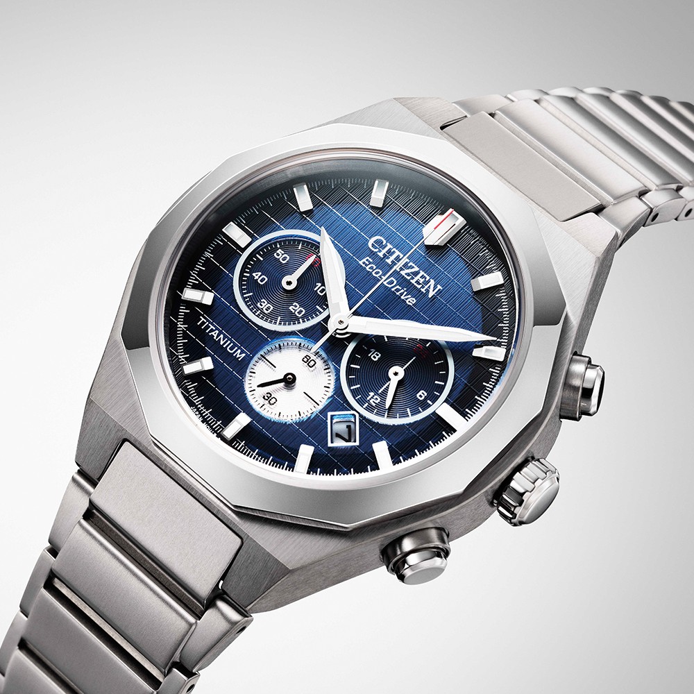 Đồng Hồ Nam Citizen Zenshin Senkei Eco-Drive Chronograph CA4691-59L 41mm