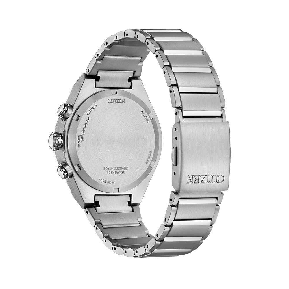 Đồng Hồ Nam Citizen Zenshin Senkei Eco-Drive Chronograph CA4691-59X 41mm