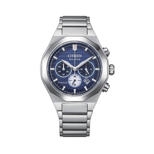 Đồng Hồ Nam Citizen Zenshin Senkei Eco-Drive Chronograph CA4691-59L 41mm