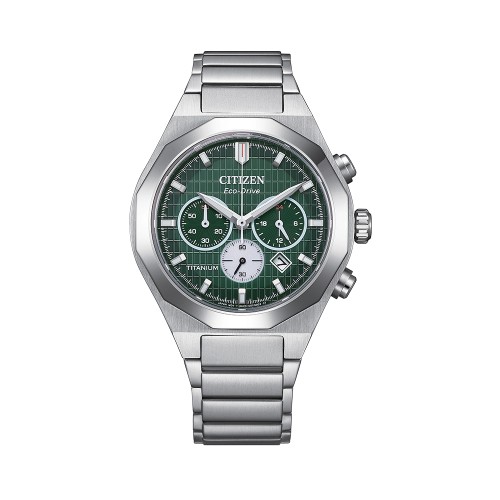 Đồng Hồ Nam Citizen Zenshin Senkei Eco-Drive Chronograph CA4691-59X 41mm