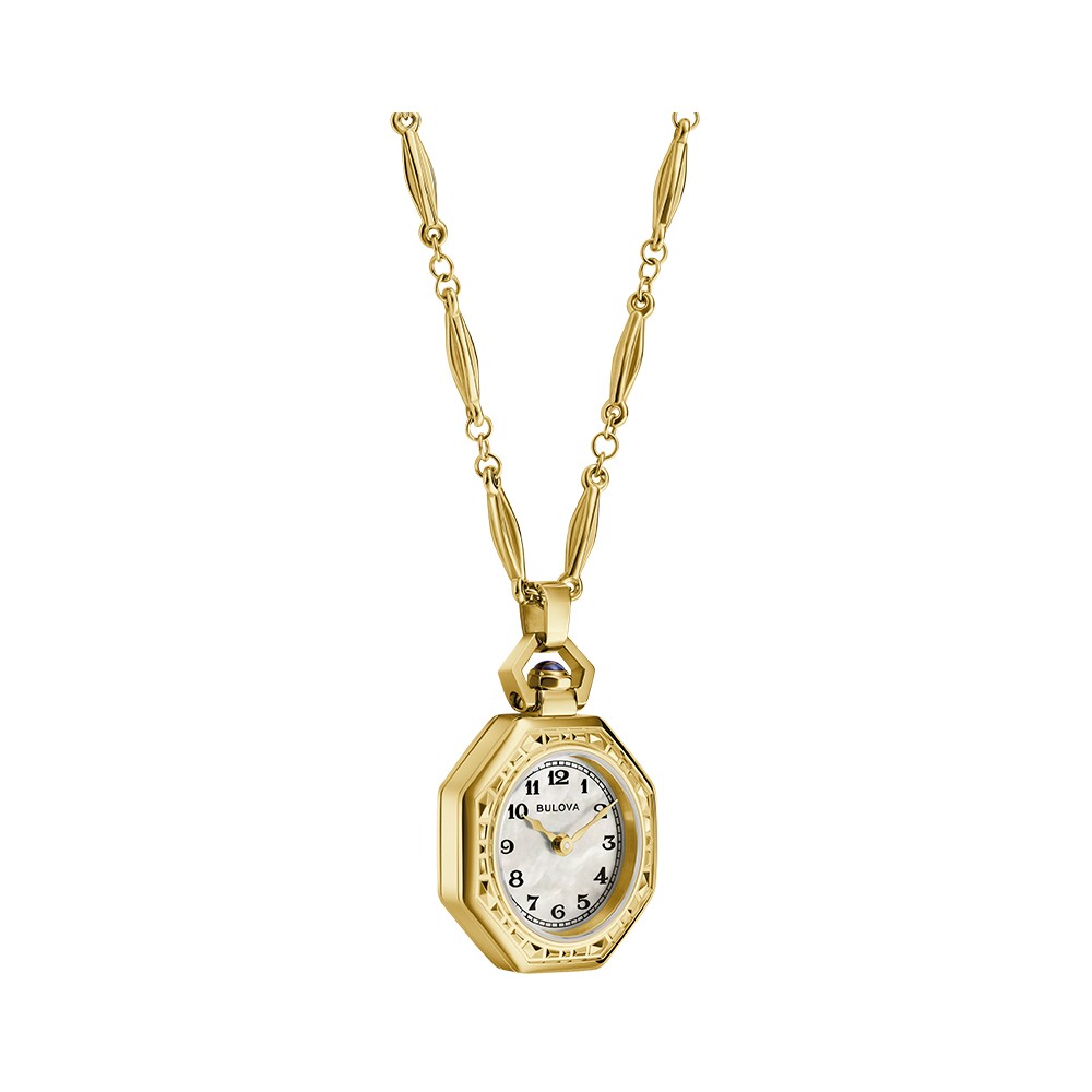 Đồng Hồ Nữ Bulova Rubaiyat Pendant Necklace Limited 97L182 25.5mm