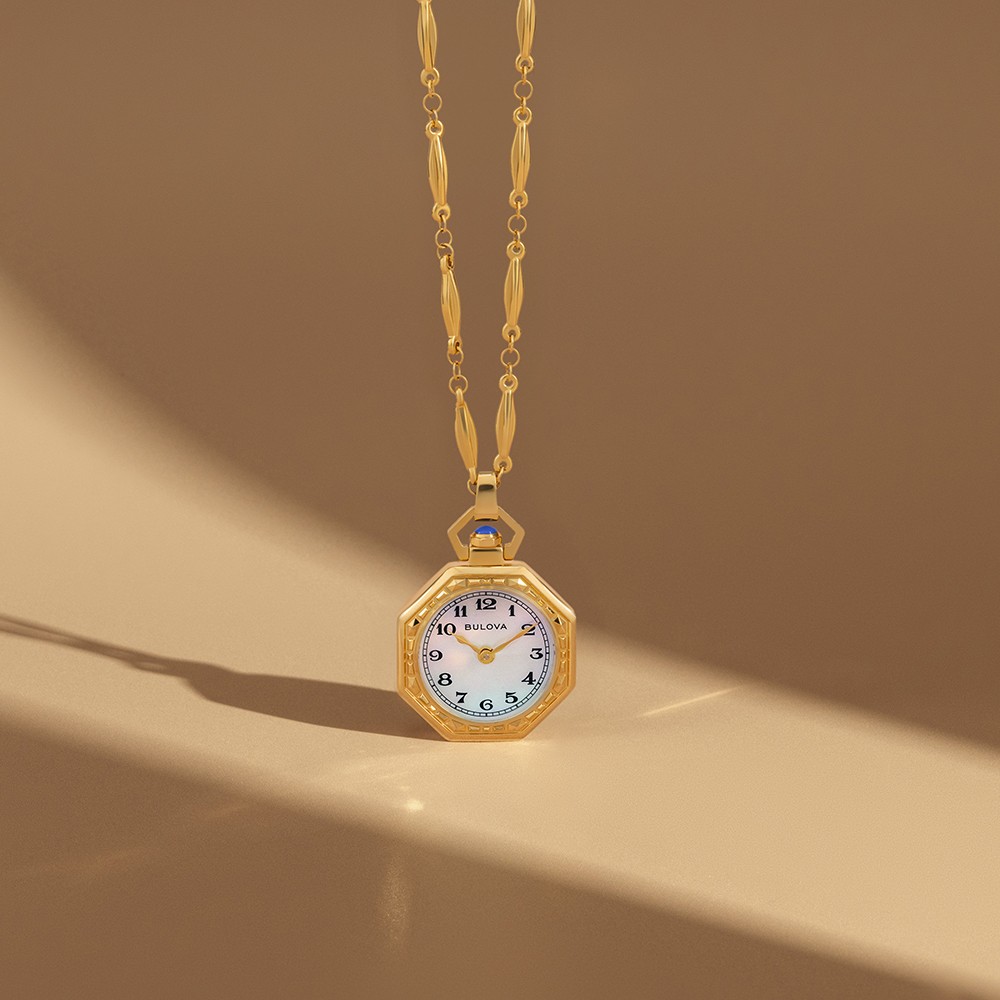 Đồng Hồ Nữ Bulova Rubaiyat Pendant Necklace Limited 97L182 25.5mm