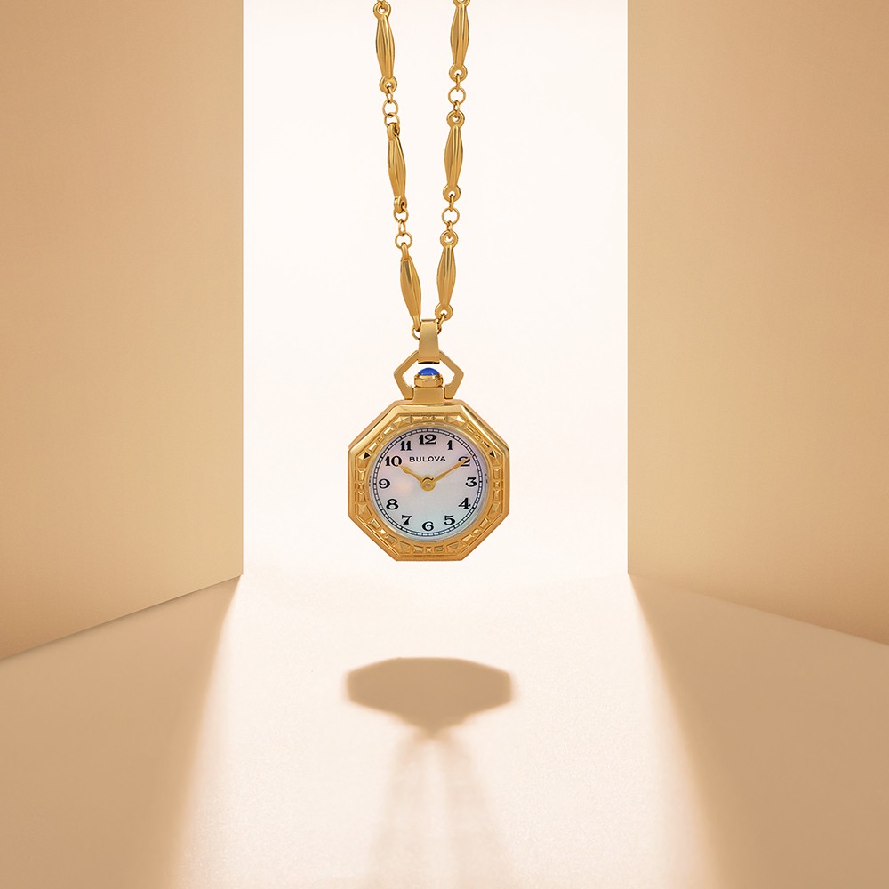 Đồng Hồ Nữ Bulova Rubaiyat Pendant Necklace Limited 97L182 25.5mm