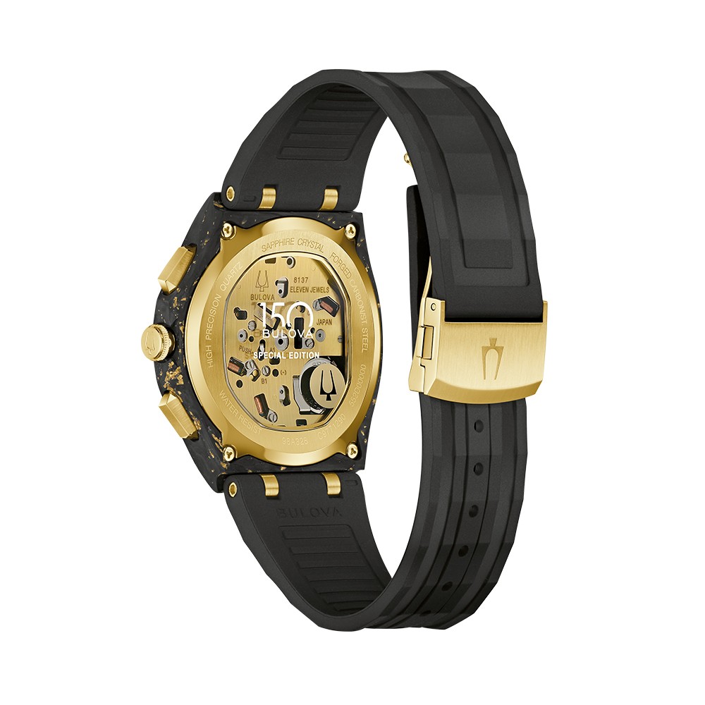 Đồng Hồ Nam Bulova Curv Forged Carbon Special Edition 98A328 44mm