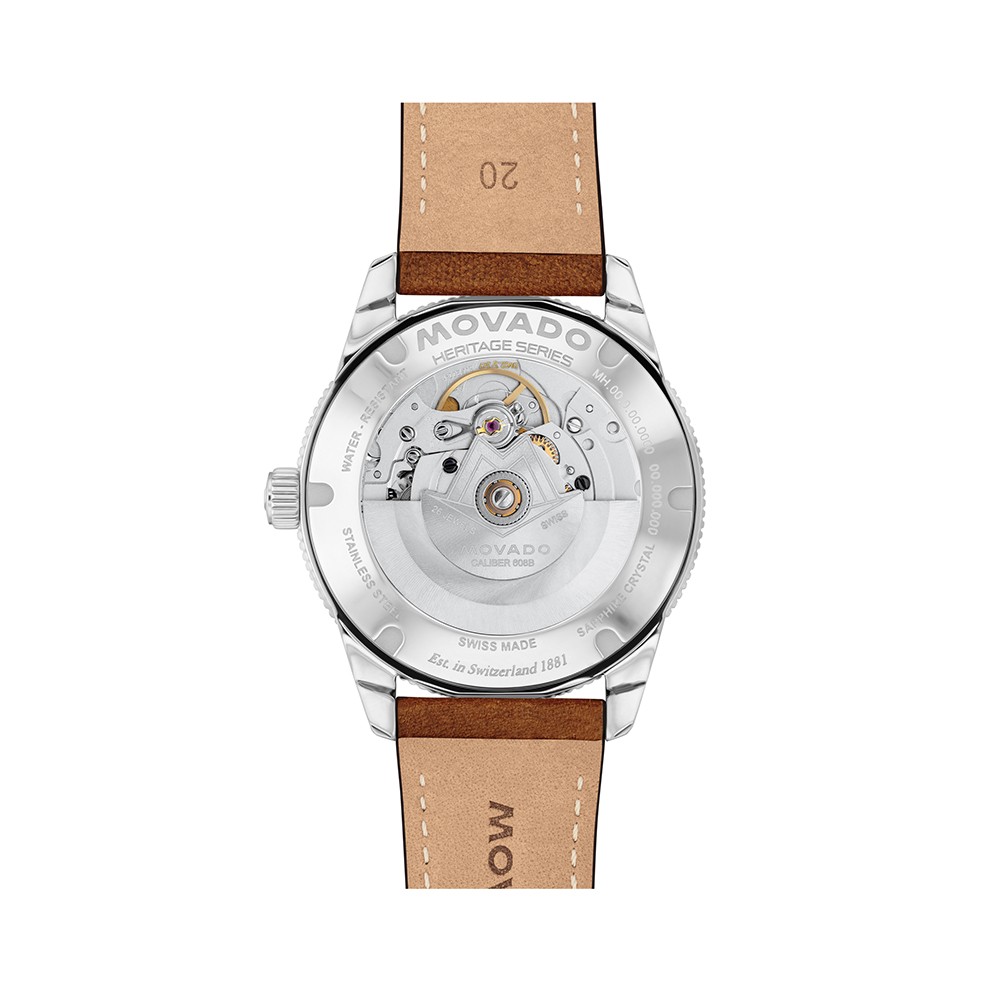 Đồng Hồ Nam Movado Heritage Calendoplan S Automatic 3650218 40mm