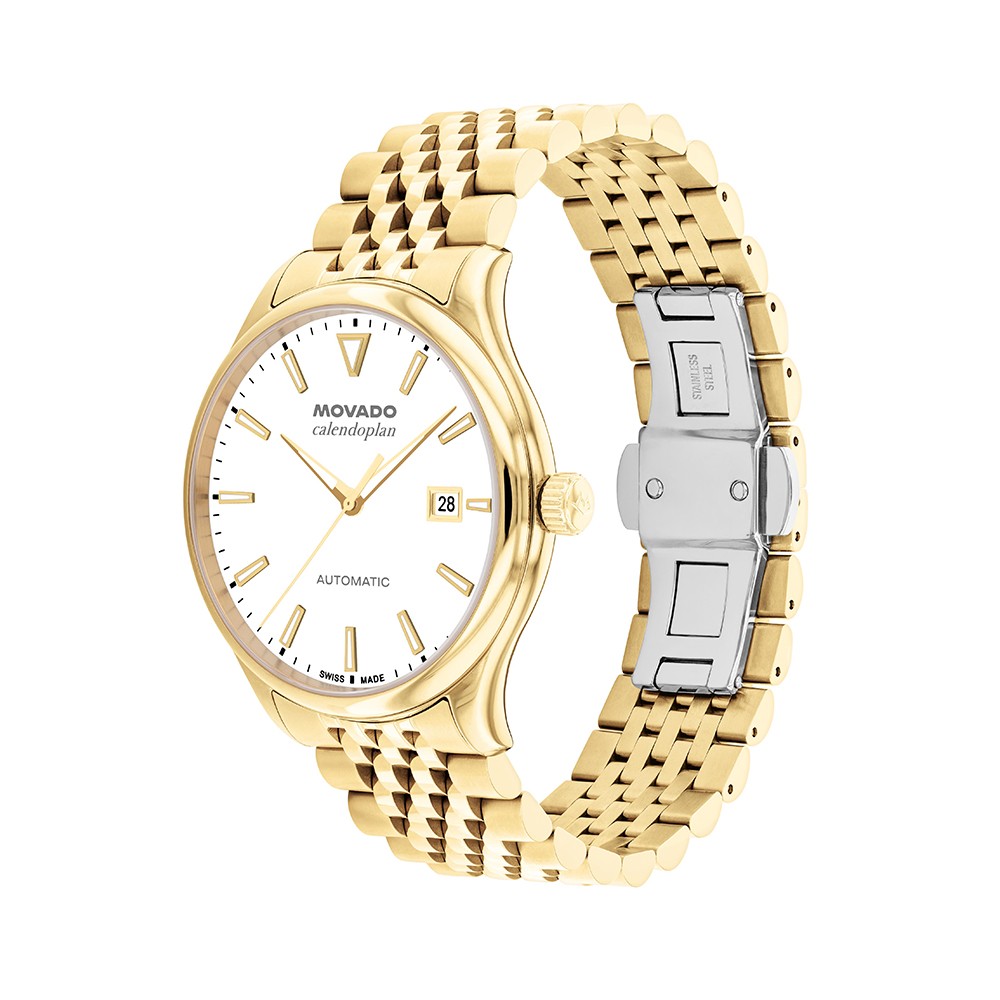 Đồng Hồ Nam Movado Heritage Calendoplan Automatic 3650241 40mm