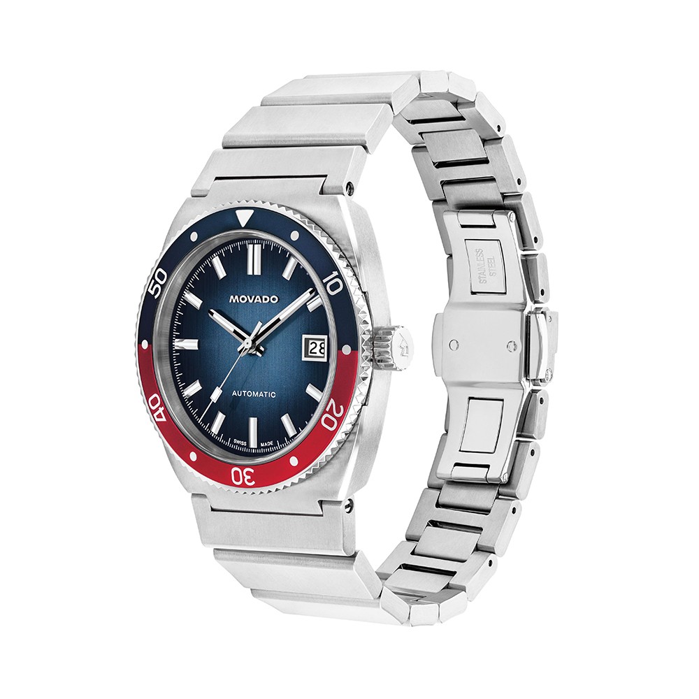 Đồng Hồ Nam Movado Heritage Ondoplan Automatic 3650242 39mm