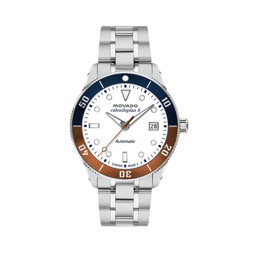 Đồng Hồ Nam Movado Heritage Calendoplan S Automatic 3650222 40mm