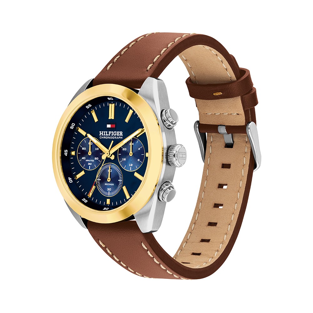 Đồng Hồ Nam Tommy Hilfiger Hudson Chronograph 1710720 40mm
