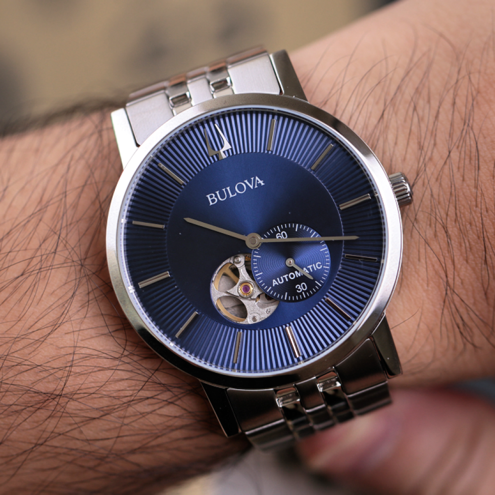 Đồng Hồ Nam Bulova American Clipper Automatic 96A247 42mm