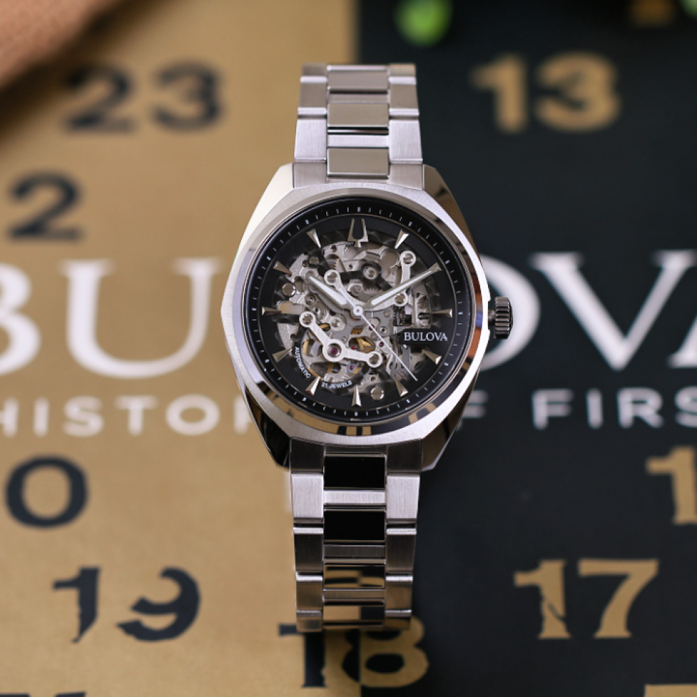 Đồng Hồ Nam Bulova Classic Surveyor Automatic 96A293 41mm