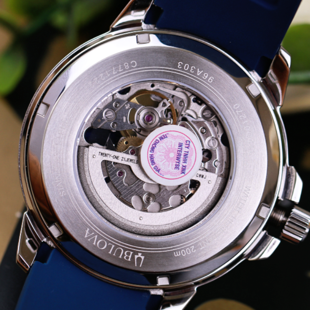 Đồng Hồ Nam Bulova Marine Star Automatic 96A303 45mm