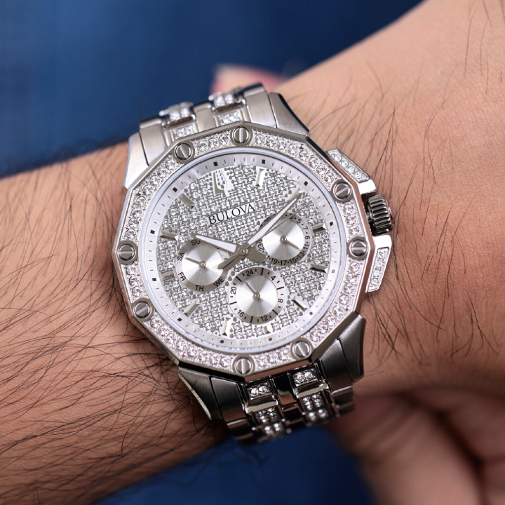 Đồng Hồ Nam Bulova Octava Crystal 96C134 42mm