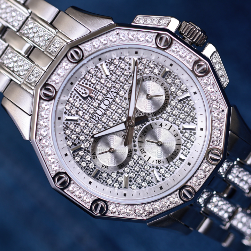 Đồng Hồ Nam Bulova Octava Crystal 96C134 42mm