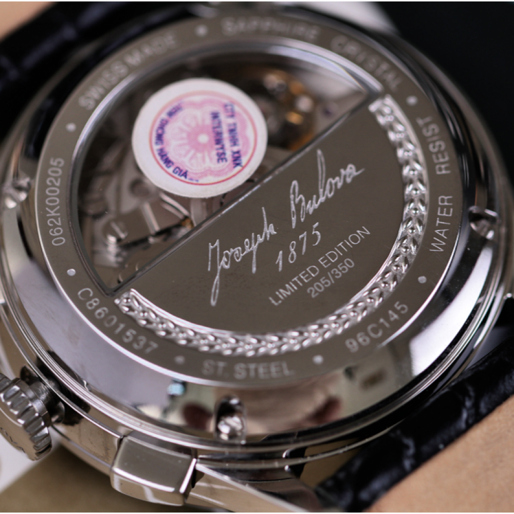 Đồng Hồ Nam Bulova Joseph Automatic Chronograph 96C145 42mm