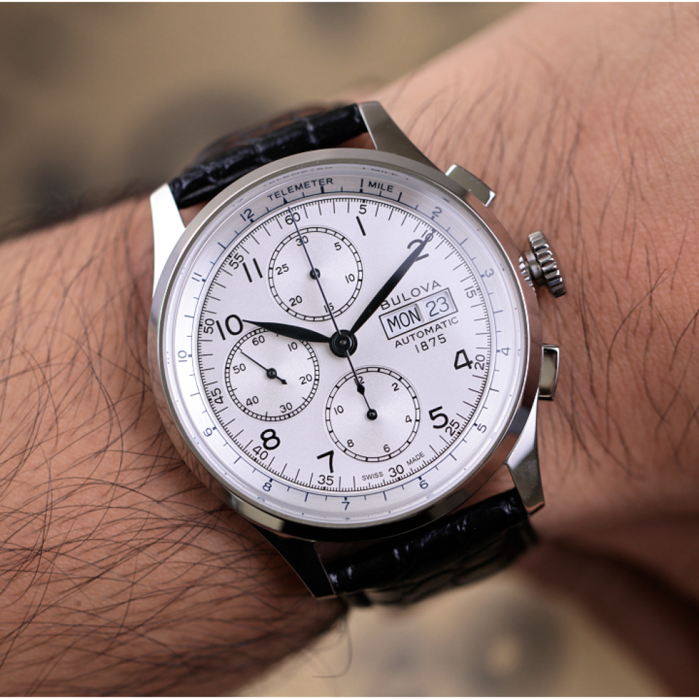 Đồng Hồ Nam Bulova Joseph Automatic Chronograph 96C145 42mm